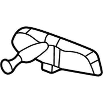 Cadillac DeVille Side View Mirrors - 25678861