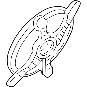 Chevy 22125219 Fan Motor Bracket