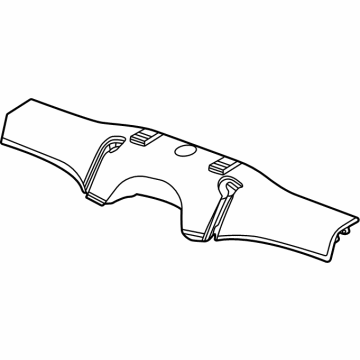 GM 84243951 Closure Panel, Black GM 84243951 Closure Panel, Black