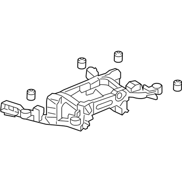 2008 Cadillac CTS Control Arm Bracket - 19257549