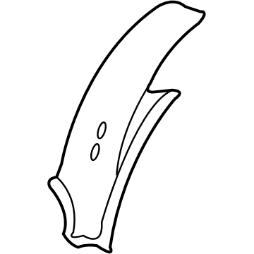 GM 15285156 Splash Shield, Rear Driver Side