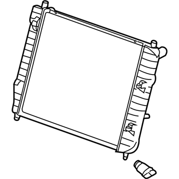 Chevy Radiator - 15145946