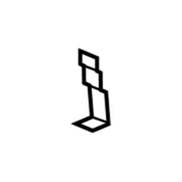 Pontiac 20795244 Floor Cover Bracket