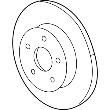 Cadillac ELR Brake Disc - 23118061