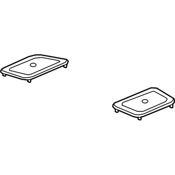 Chevy 22961197 Speaker Grille