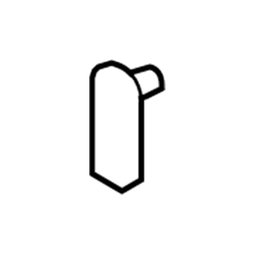 Pontiac 22598028 Impact Bar Stud Plate