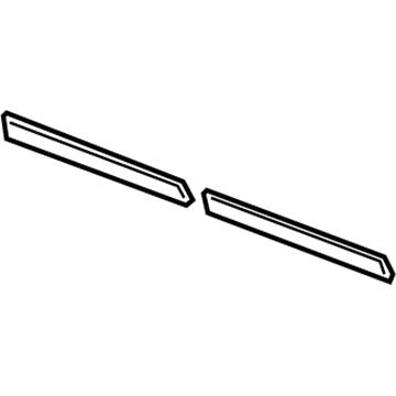 Pontiac 10347106 Radiator Upper Seal