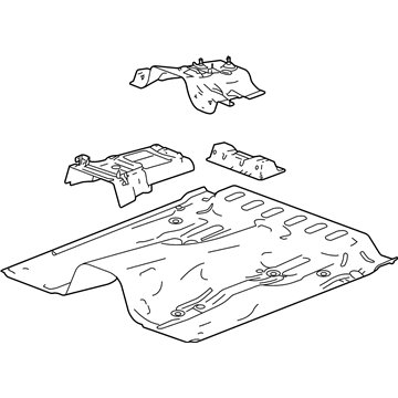 GMC Canyon Floor Pan - 88980550