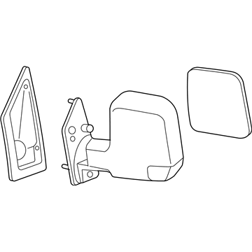 Chevy Express 1500 Side View Mirrors - 20838065