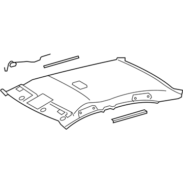 Pontiac 19184777 Headliner