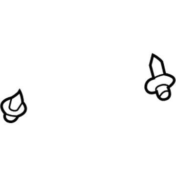 Oldsmobile 11519444 Baffle Retainer