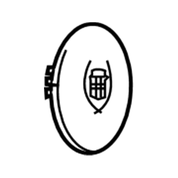 2004 Cadillac DeVille Wheel Cover - 9595547