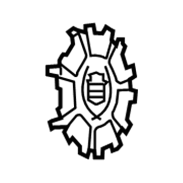 2003 Cadillac DeVille Wheel Cover - 9594263