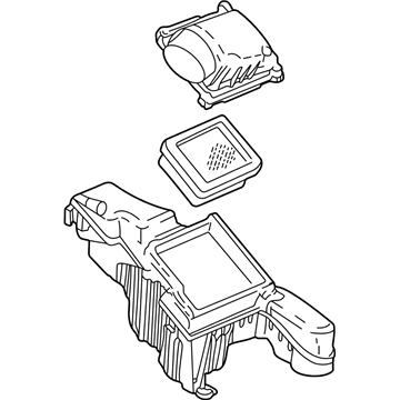 Pontiac 22712132 Air Cleaner Assembly