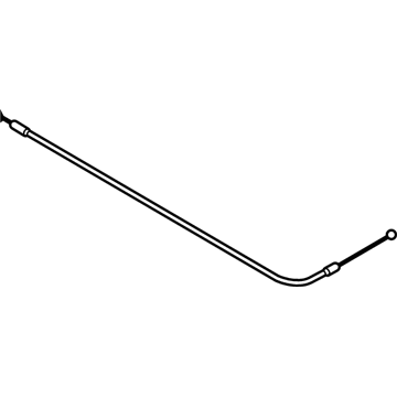 Chevy Aveo5 Fuel Door Release Cable - 96649293