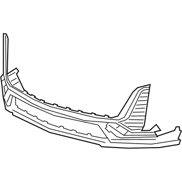 2022 Cadillac XT6 Bumper - 84663548