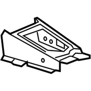 GM 23262139 Gusset, Rear Driver Side