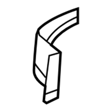 GM 12847355 Side Extension, Rear Driver Side GM 12847355 Side Extension, Rear Driver Side