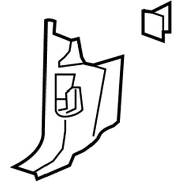 Chevy 15904438 Cowl Trim