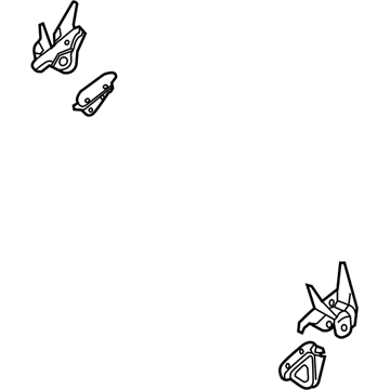 GM 19256643 Front Hanger, Passenger Side