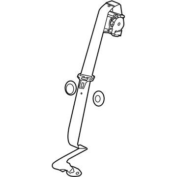 Cadillac Seat Belt - 19259032