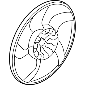 Hummer 15780793 Fan Blade