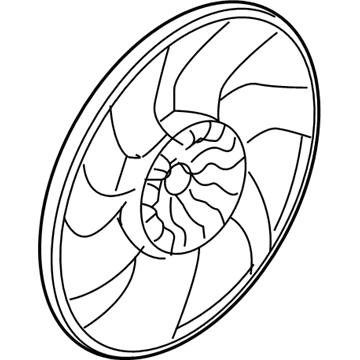 Hummer 15780794 Fan Blade