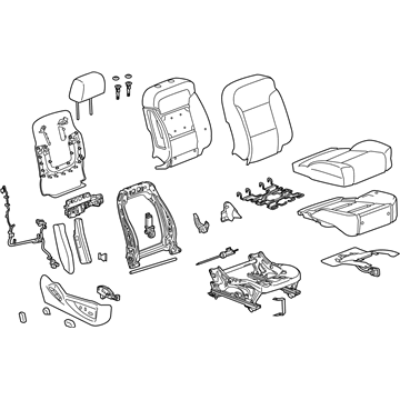 Cadillac 84170643 Seat Assembly