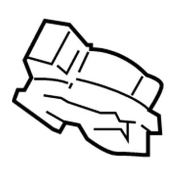 Cadillac 25960443 Latch