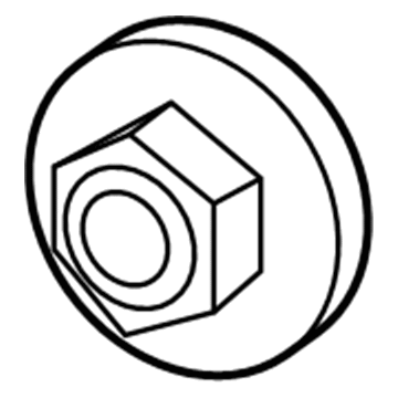 Buick 11610091 Horn Nut