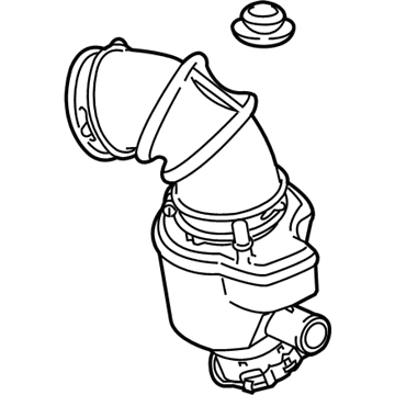 Cadillac Air Intake Coupling - 22844630