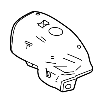 Chevy 25207192 Converter Shield