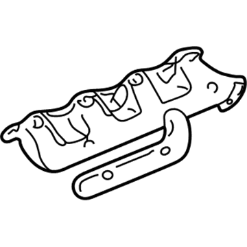 GMC C3500 Exhaust Manifold - 12553149