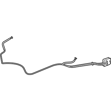 Chevy Corvette Hood Cable - 15209368