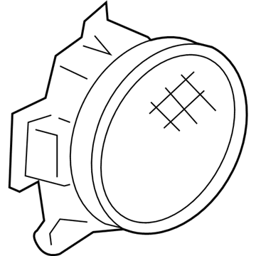 Chevy 25926184 Front Driver Speaker