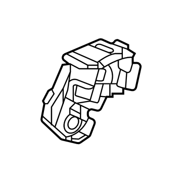 GM 85610410 Latch, Black GM 85610410 Latch, Black