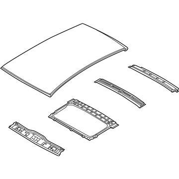 GM 96533462 Roof Panel GM 96533462 Roof Panel