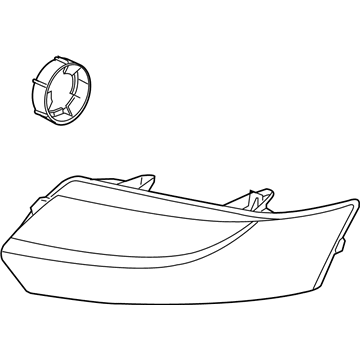 Saturn Headlight - 15264216