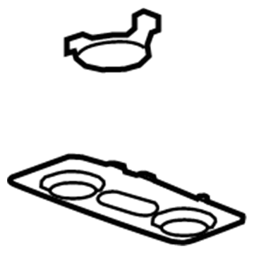 Buick 25838967 Lamp Bezel