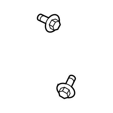 GMC 11519382 Front Brace Bolt