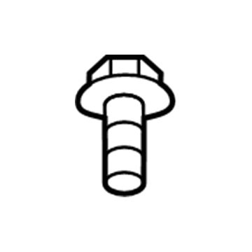 GMC 11519387 Trailer Hitch Bolt