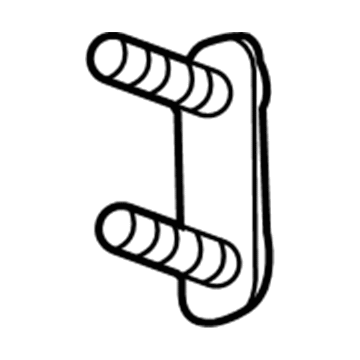 Chevy 11609856 Trailer Hitch Anchor Plate