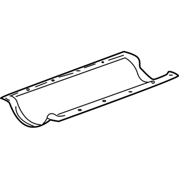 GMC Oil Pan Gasket - 12567777