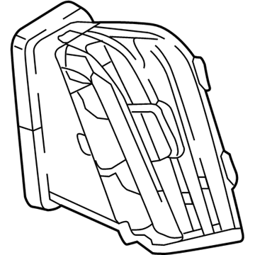 GM 84581774 Air Vent Grille, Driver Side GM 84581774 Air Vent Grille, Driver Side