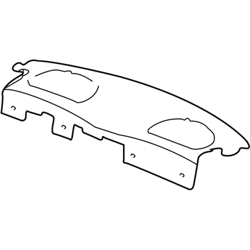 Pontiac 22616734 Package Tray Trim