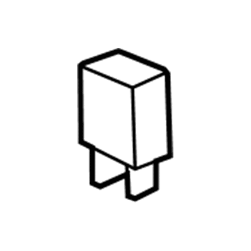 Hummer Fuel Pump Relay - 88953222