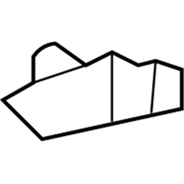 Chevy 11518531 High Mount Lamp U-Nut