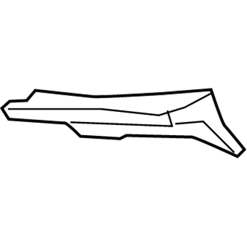 Chevy 22987047 Gutter