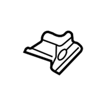 GM 15101331 Header Reinforcement, Driver Side