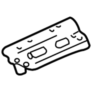 GM 15190736 Roof Rail, Passenger Side GM 15190736 Roof Rail, Passenger Side